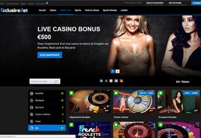 Baccara.bet recommande Exclusivebet Casino